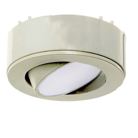 PL120ADJ-50K-BN120V ADJ. SLIM PUCK LIGHT, ETL, 4000K, WHITE